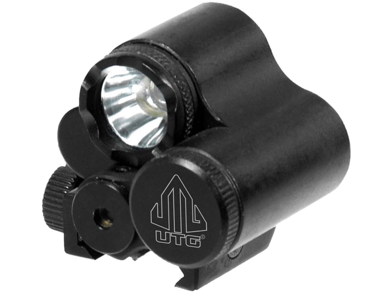 Leapers UTG Sub-compact LED Light and Aiming Adjustable Red Laser Black LT-ELP28R