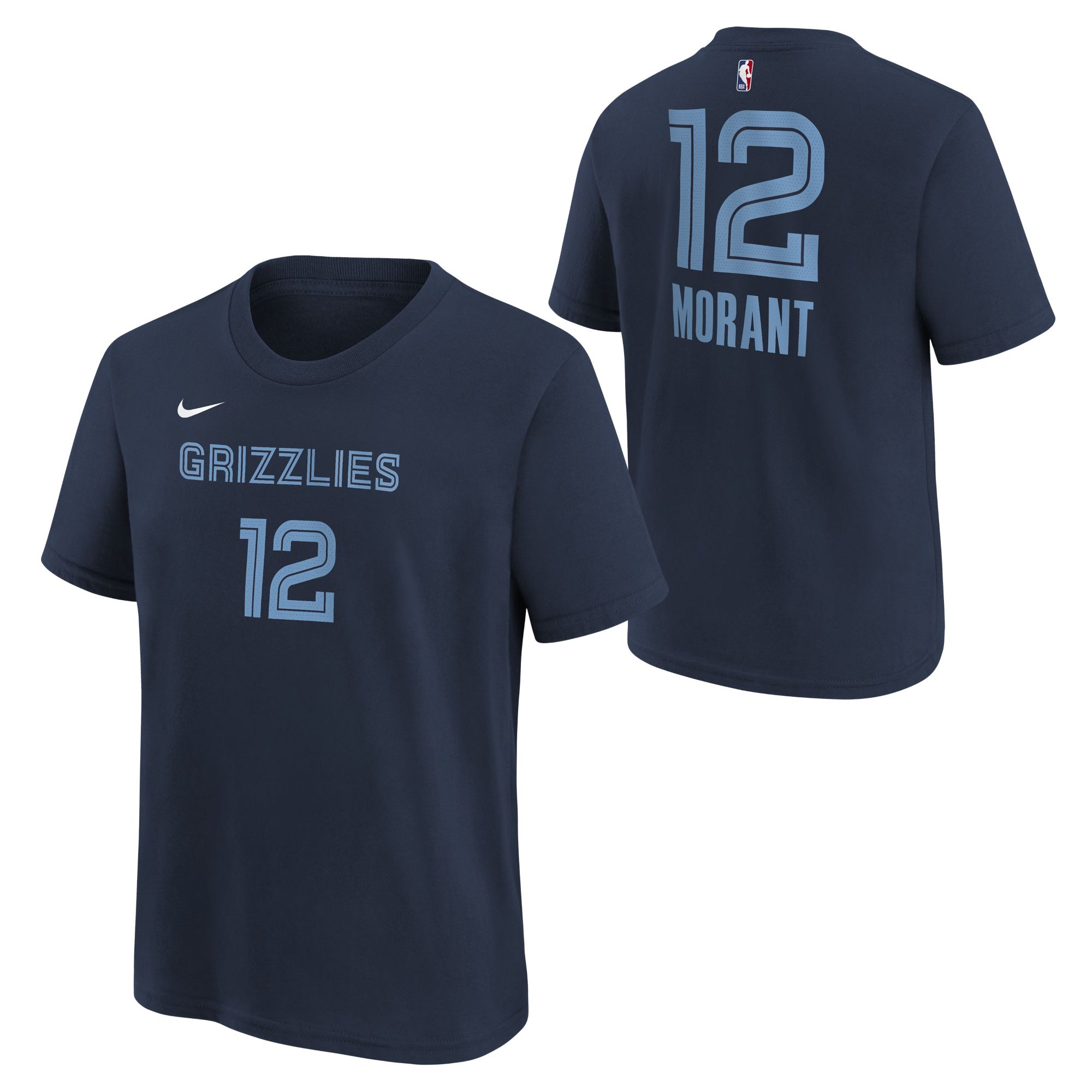 Memphis Grizzlies T-Shirt mit Name und Nummer – Ja Morant 12 – Junior Image