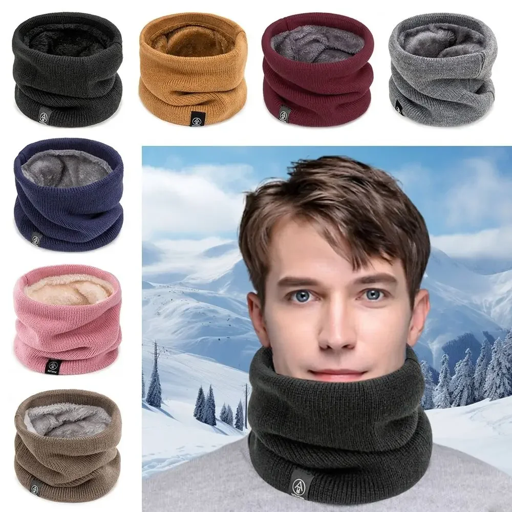 Fleece-Halsmanschette, winddicht, warm, Gesichtsschal für Männer und Frauen, Winter-Sturmhaube, Schlauchschal, kaltes Wetter, Outdoor-Skimaske, Kapuze Image