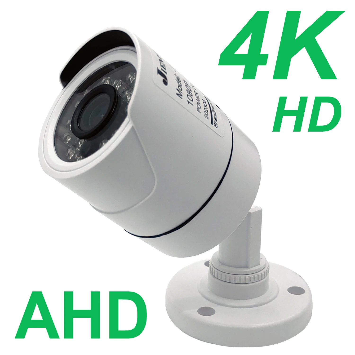 JIENUO 4K AHD Kamera CCTV Sicherheit Überwachung Im Freien Wasserdichte Infrarot NightVision Indoor CVI 1080P 5MP HD Hause Cam Monitor Image