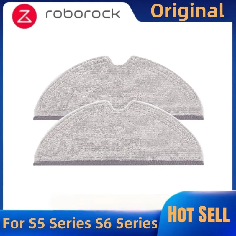 Original Roborock Zubehör Wischtuch*2 für Q8 Max Seies, Q5 Pro-Serie, Q7-Serie, Q7 Max-Serie, S6-Serie, S5-Serie Image