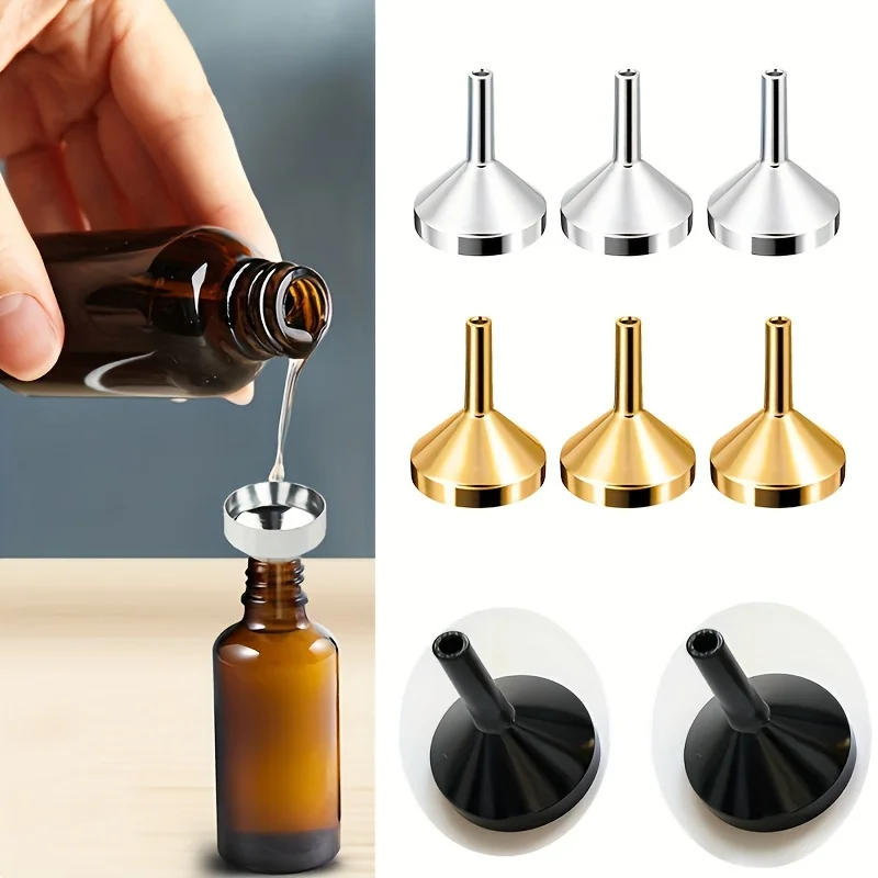 Imbuto per bottiglia di profumo ricaricabile 1/3/5 pezzi, mini bottiglia da viaggio per profumo ricaricabile, dispenser di profumo con riempimento inferiore