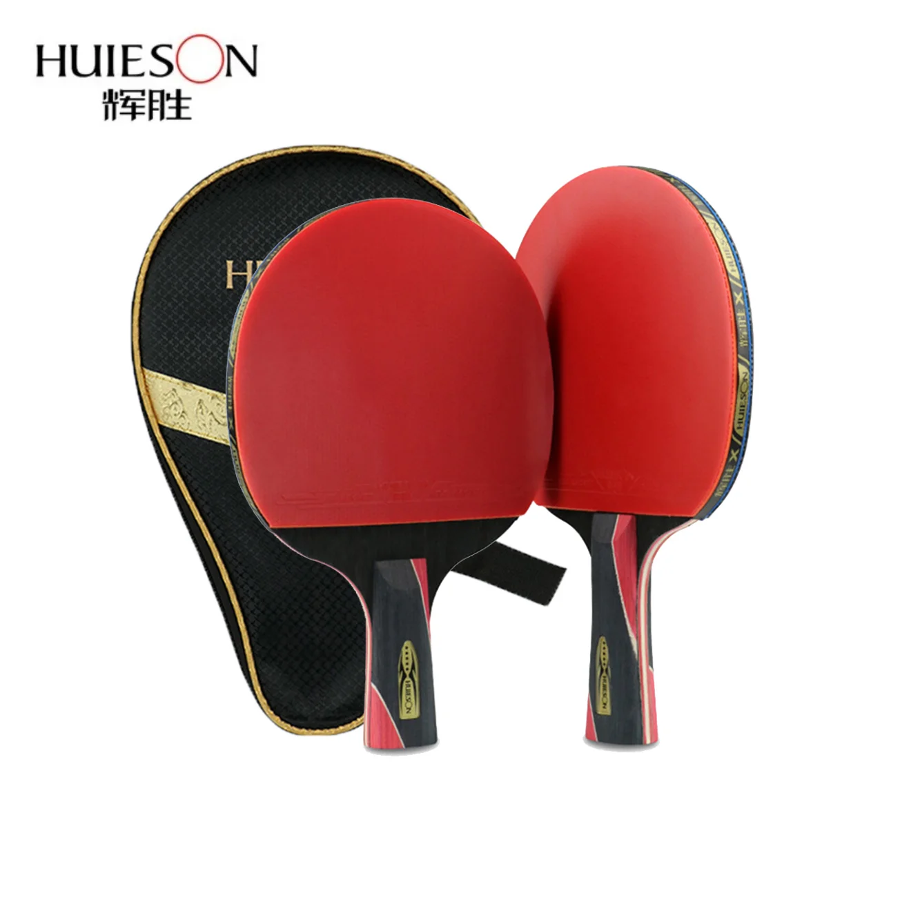 HuIESon officiel 3/5 étoiles raquette de Ping-Pong raquette de tennis de table formation professionnelle raquette de batte de Tennis de Table en carbone