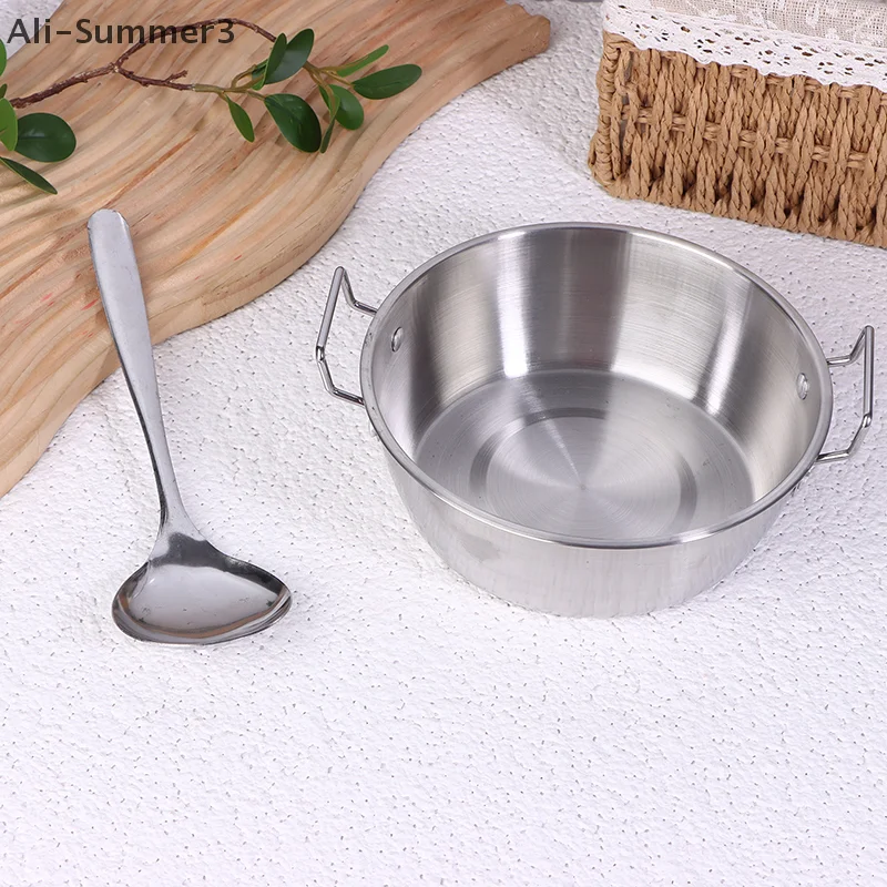 Pot de riz pour fruits de mer en acier inoxydable, poêle Paella de cuisine domestique, assiettes de pique-nique, ustensiles de cuisine, casserole, Pots secs avec poignée pour la cuisine