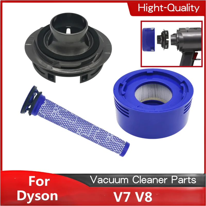Motor Zurück Abdeckung Hepa Post Filter Für Dyson V7 V8 Trigger Tier Staubsauger Motor Hintere Abdeckung Front Filter Ersatzteile Image