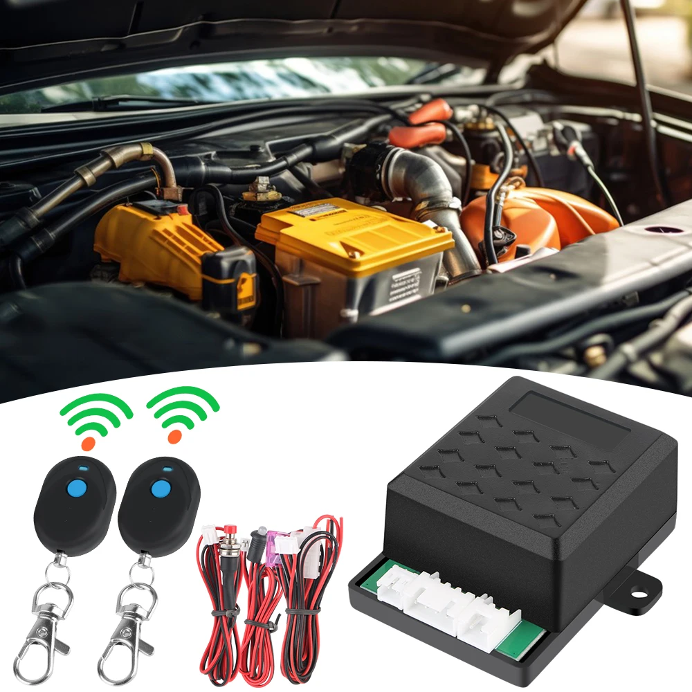Keyless Access System Auto Unlock Wegfahrsperre Gerät 12V Anti-Hijacking Intelligente Schaltung Cut Off Kit Auto Alarm Systeme Image