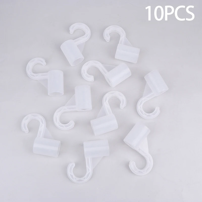 10Pcs Kunststoff Verdickung Kleiderschrank Haken Für Anzug Locker Regal Armaturen DIY Party Liefert Kinder Zelt Spiel Zimmer Gelenke