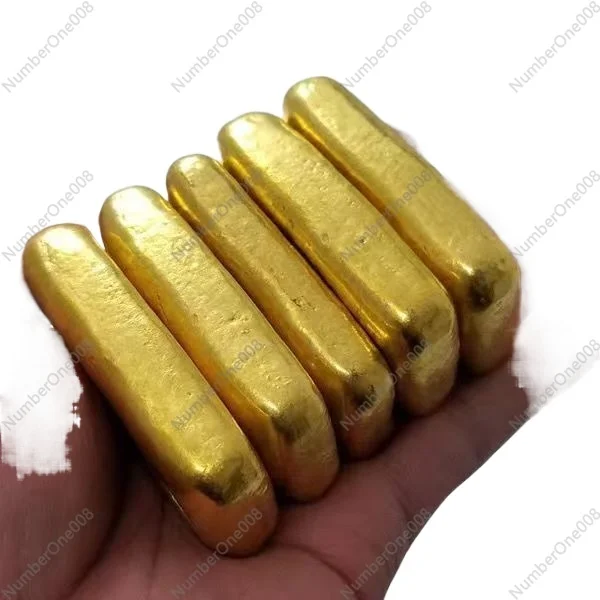 Bengali Red Gold Bar – hitzebeständiger Rohstoff zum Entfernen von Schmuck (100 g pro Stück, nicht anlaufende Formel) Image