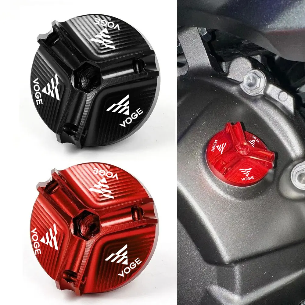Moto CNC Motore Tappo Olio Copertura Per VOGE 200AC 300AC 300R 300RR 500R 500DS 650DS 500R 600DS VOGE Accessori