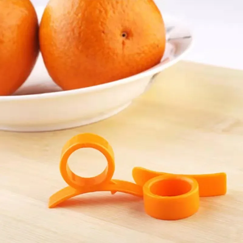 Schneckenring Orangenschäler Kreativer Orangenöffner Orange Orange Pomelo Granatapfelschäler Orangenschale Artefakt Praktische Werkzeuge Neu Image
