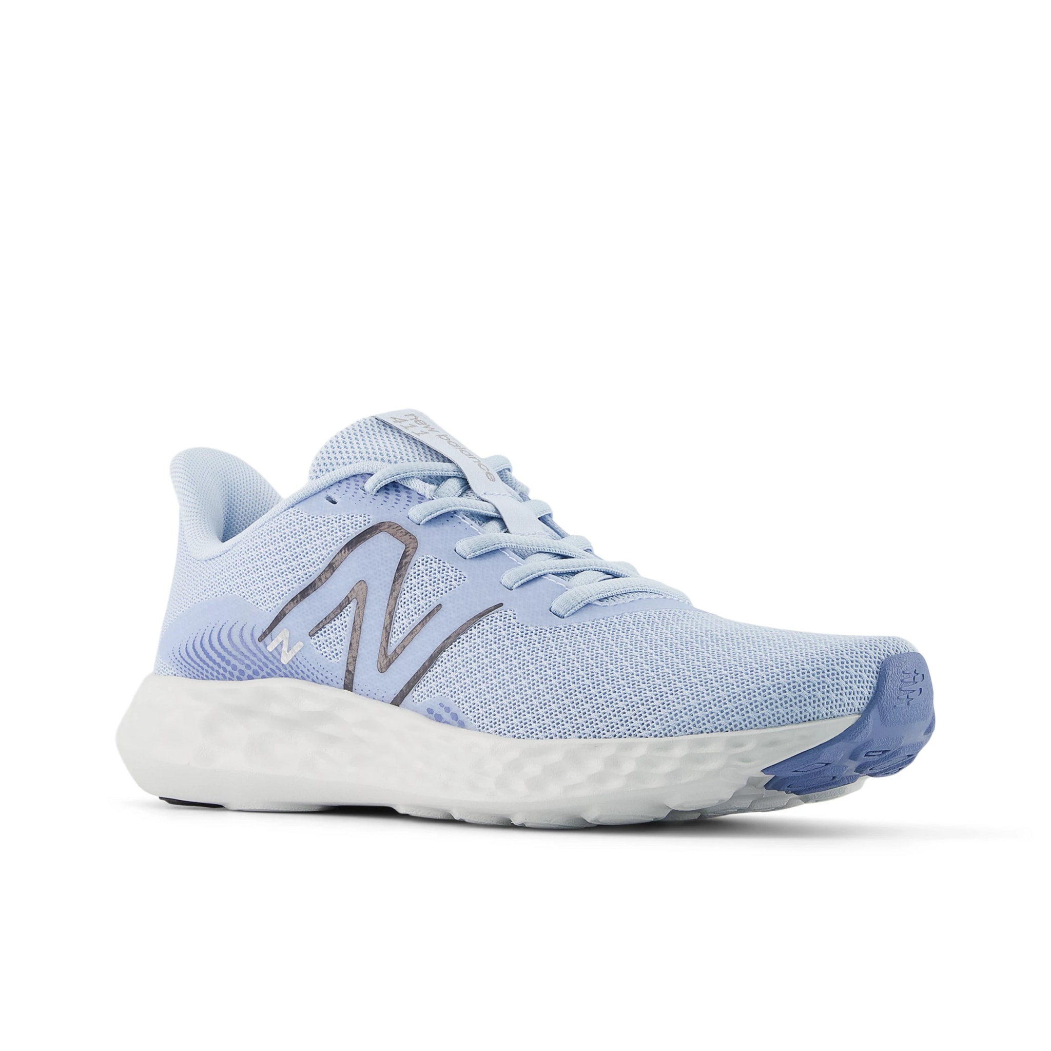 Laufschuh NEW BALANCE "411", Damen, Gr. 37,5, oxford blau, Synthetik, Textil, Schuhe Laufschuh