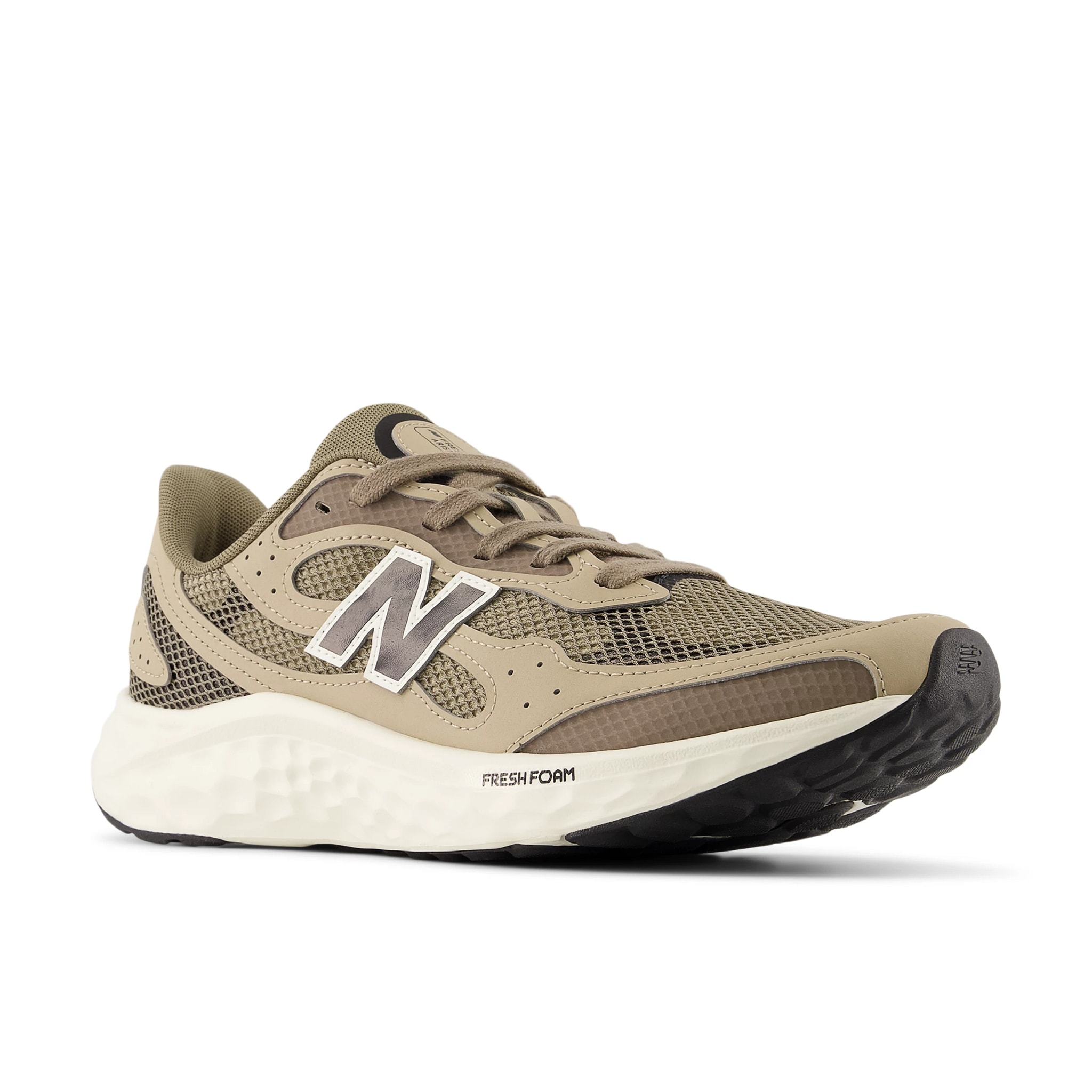 Laufschuh NEW BALANCE "ARISHI", Damen, Gr. 44, thunder braun, Synthetik, Schuhe Laufschuh