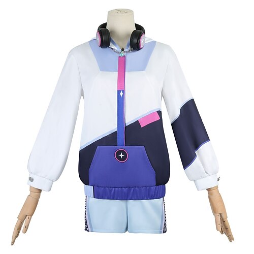 Elementar-Saga Qiqi Anime Cosplay Kostüm Outfits Cosplay-Anzüge Videospielkostüme Halloween Karneval Comic-Konzert Kostüm Für Damen Erwachsene Image