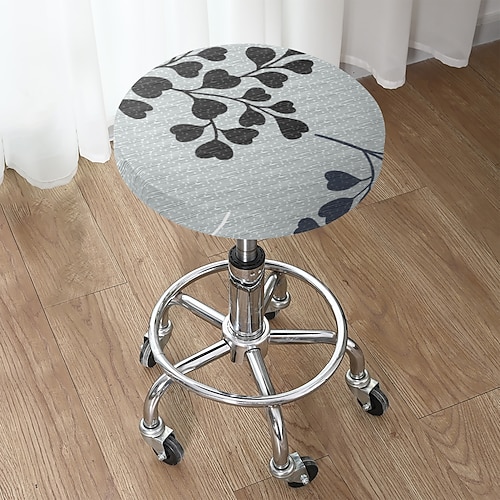 moderner geometrischer Bürostuhl Stuhlhussen, elastische Polyester-Überzüge für Homeoffice, Studentenzimmer, Wohnung kreative Arbeitsplatzgestaltung Image