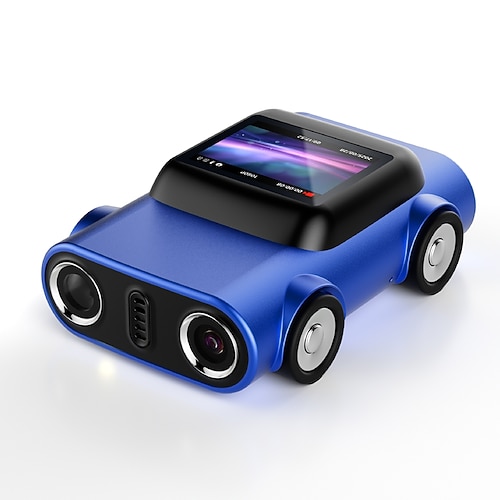 Mini Schlüsselbundkamera - 2K HD Auto-förmige Daumen Kamera - Tiny Tragbare Kleine Kameras Vintage Kompakt Mikro Kameras - Taschen Video Recorder Für Reisen Studienaufzeichnungen Valentinstagsgeschenk