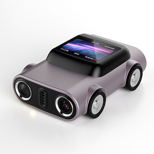 Mini Schlüsselbundkamera - 2K HD Auto-förmige Daumen Kamera - Tiny Tragbare Kleine Kameras Vintage Kompakt Mikro Kameras - Taschen Video Recorder Für Reisen Studienaufzeichnungen Valentinstagsgeschenk Image