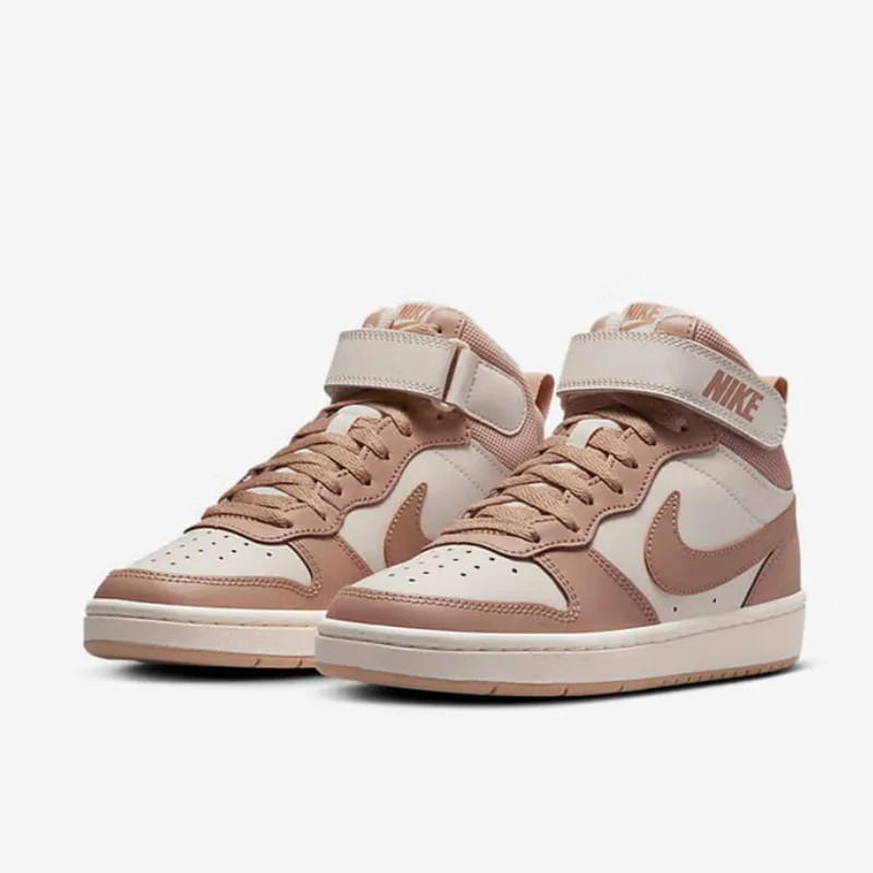 Nike (Nike) Neue leichte, bequeme und vielseitige Court Borough Mid 2-Mid-Top-Basketballschuhe für Damen Cd7782-125