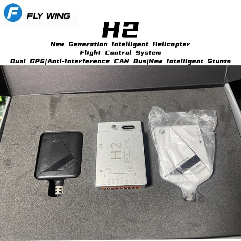 Fly Wing Neue Version H2-Flugsteuerung ausgestattet mit dem ferngesteuerten 3D-Hubschrauber mit Dual-GPS-Modulsystem