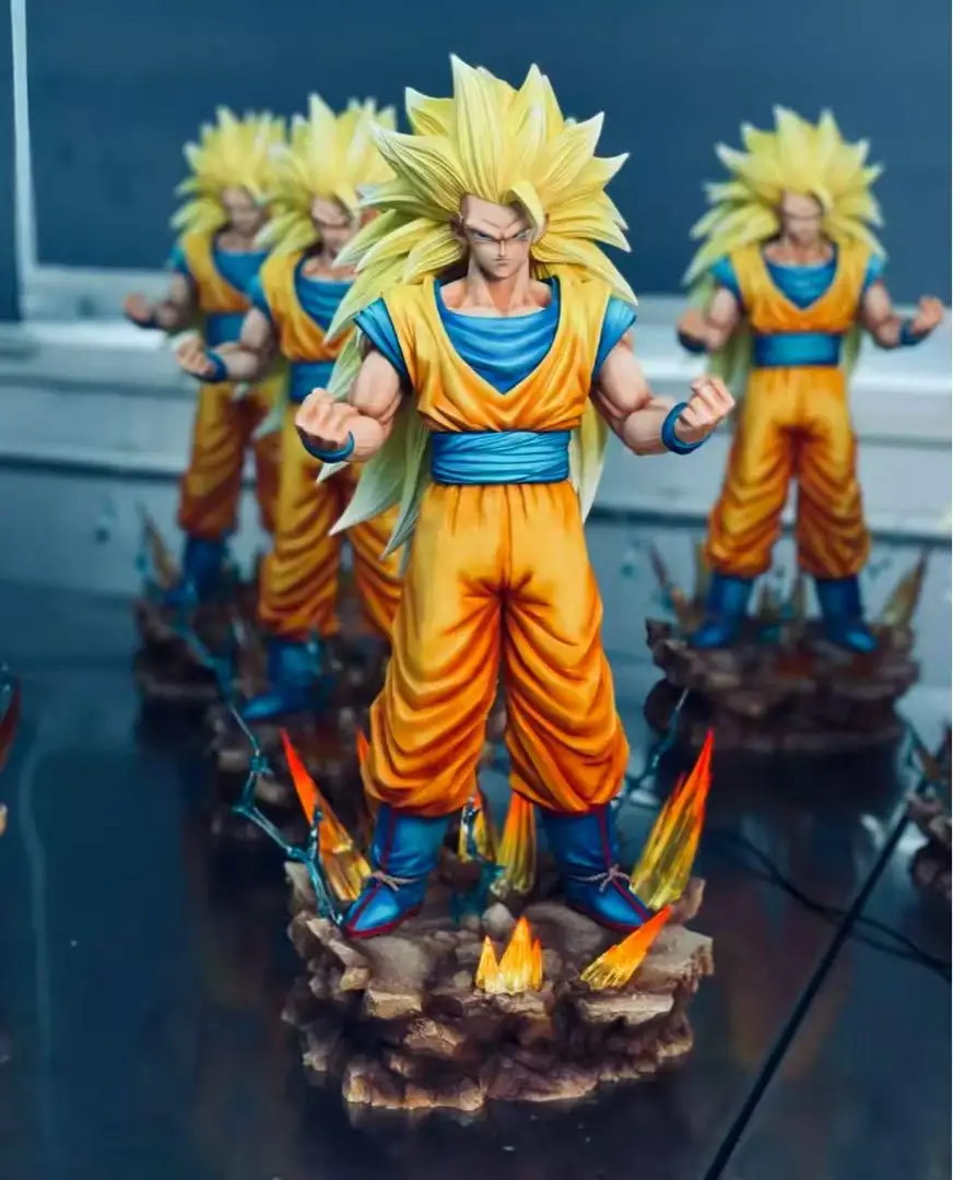 Jt Goku Ssj3 Dragon Ball Z Son Goku Figura Super Saiyan 3 Goku Action Figures Jt Collezione di statue Modello Giocattoli Regalo