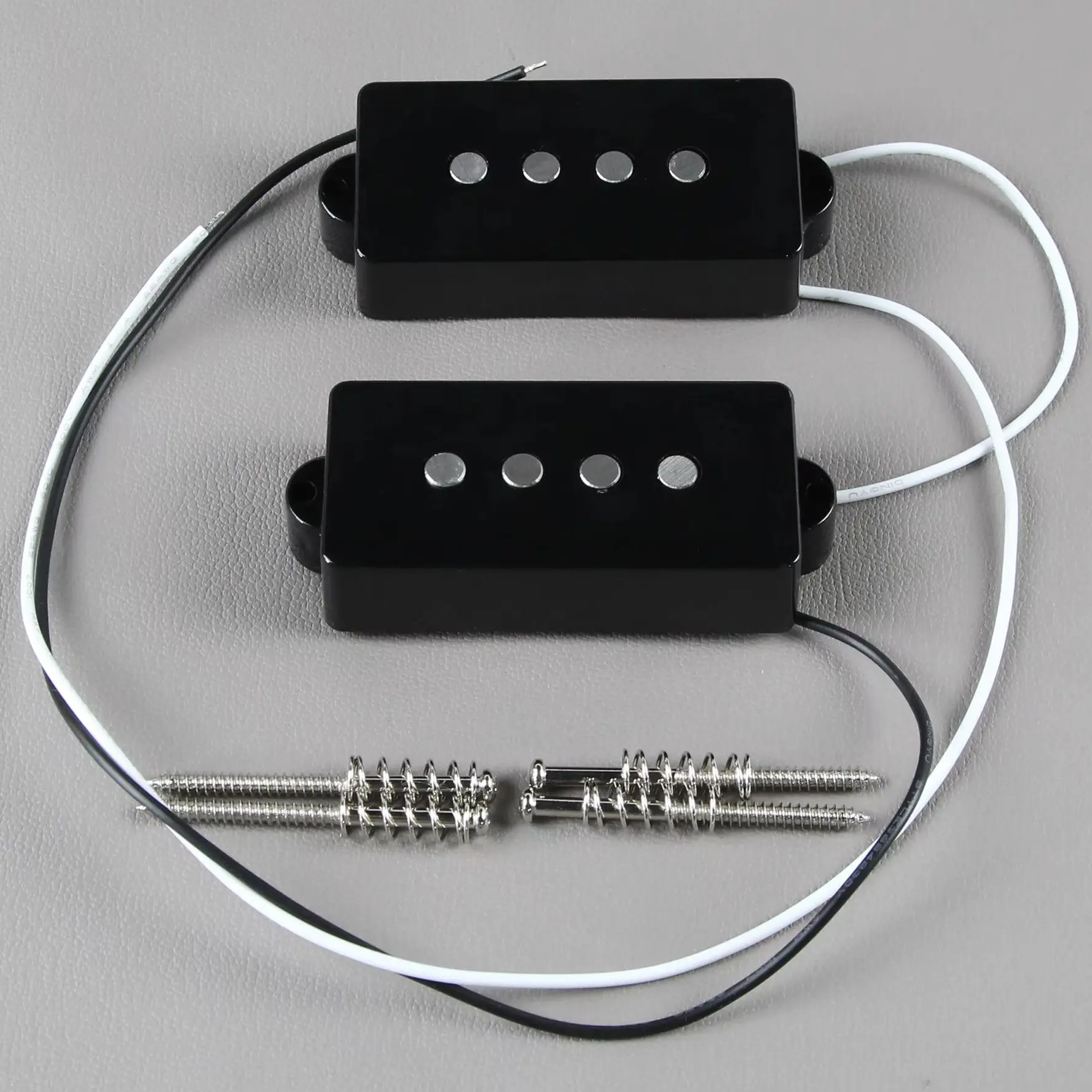 FLEOR Alnico 5 P-Bass Pickup PB E-Bass Gitarre Pickup Schwarz 9K für 4 Saiten Bass