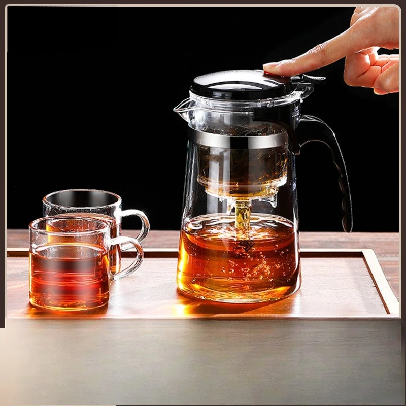 Tea cups, tea separation filters, tea brewers, household glass tea sets, cup sets, elegant cups, teapots
