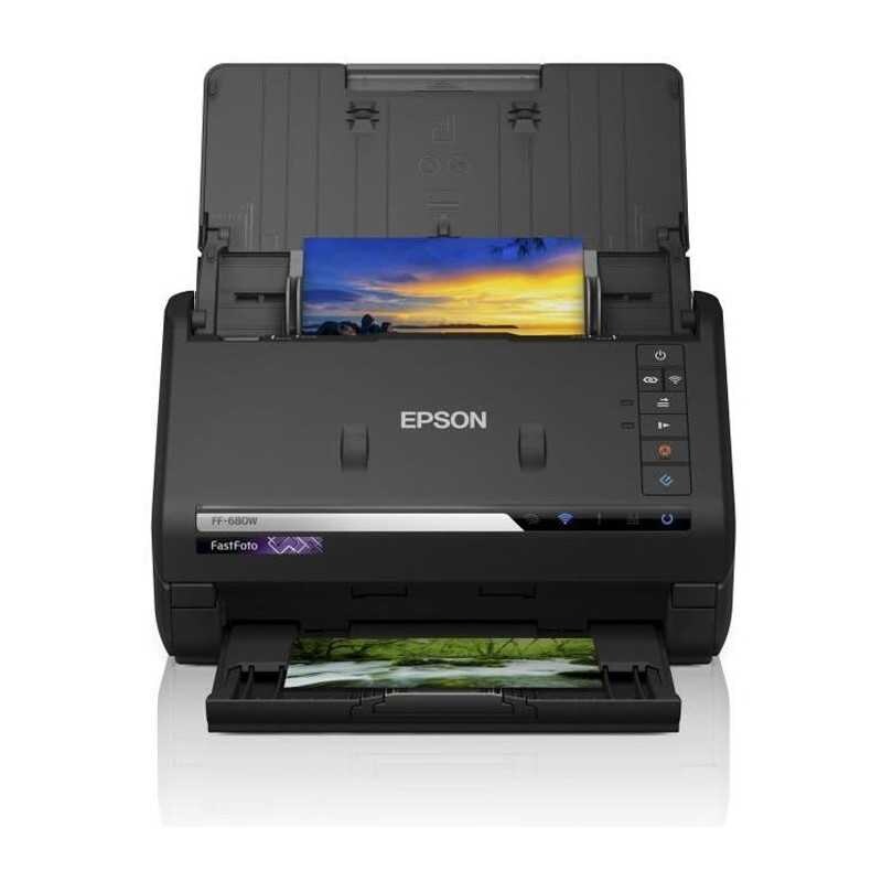 Epson FastFoto FF-680W - 216 x 910 mm - 600 x 600 DPI - 30 Bit - 24 Bit - 10 Bit - 8 Bit Image