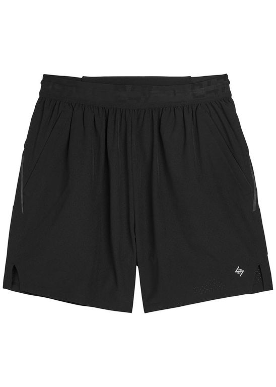 247 Trek Perforated Mesh-Jersey Shorts - Black - Represent Shorts