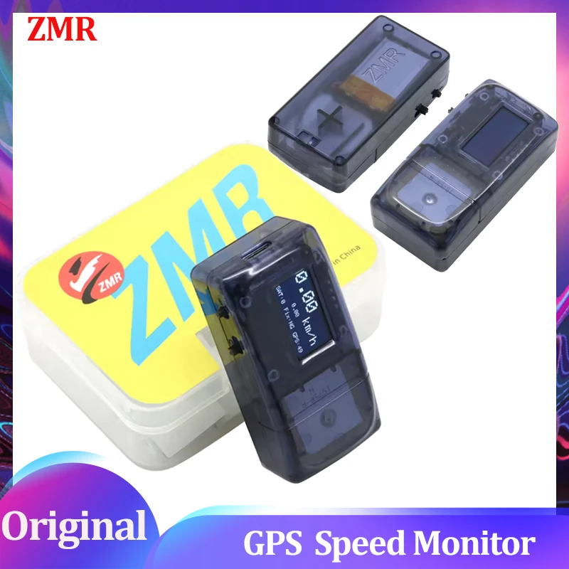 ZMR GPS Geschwindigkeitsdetektor Tachometer Eingebaute LIPO-Batterie für RC Modell Flugzeug FPV Racing Freestyle Drohnen DIY Teile