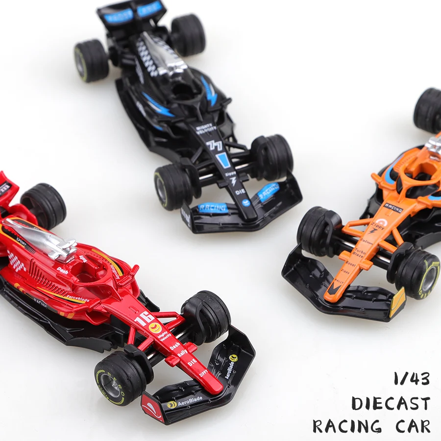 (Beutelte) 1/43 Gleichung Legierung Geschwindigkeit ​ ​ Rennwagen, Druckguss-Metallmaterial, Heimdekoration, exquisites dekoratives Modellauto Image