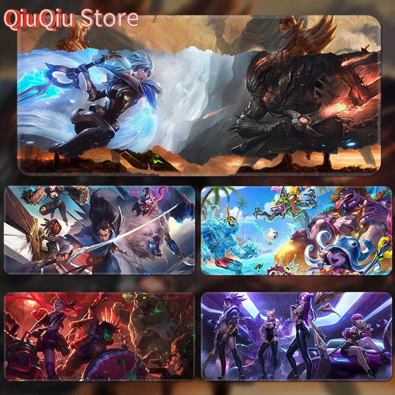 Großes Mauspad, verdickt, LOL League of Legends Internet Cafe, Schreibtischunterlage, individuelles Gaming-Tastatur-Pad Image