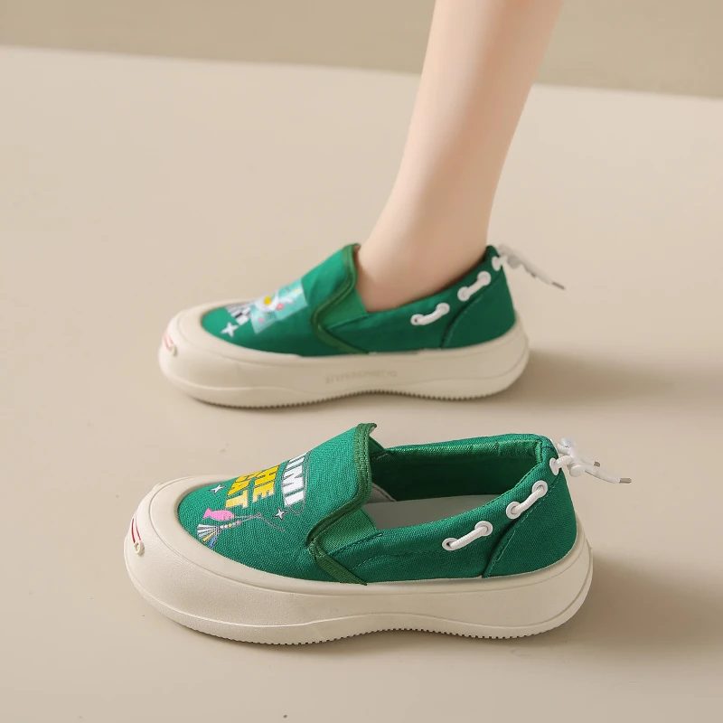 Frühling Herbst Runden Kopf Komfortable Dicken Sohlen Sport Schuhe Modische Heißer Verkauf Weichen Sohlen Elegante Casual frauen Schuhe