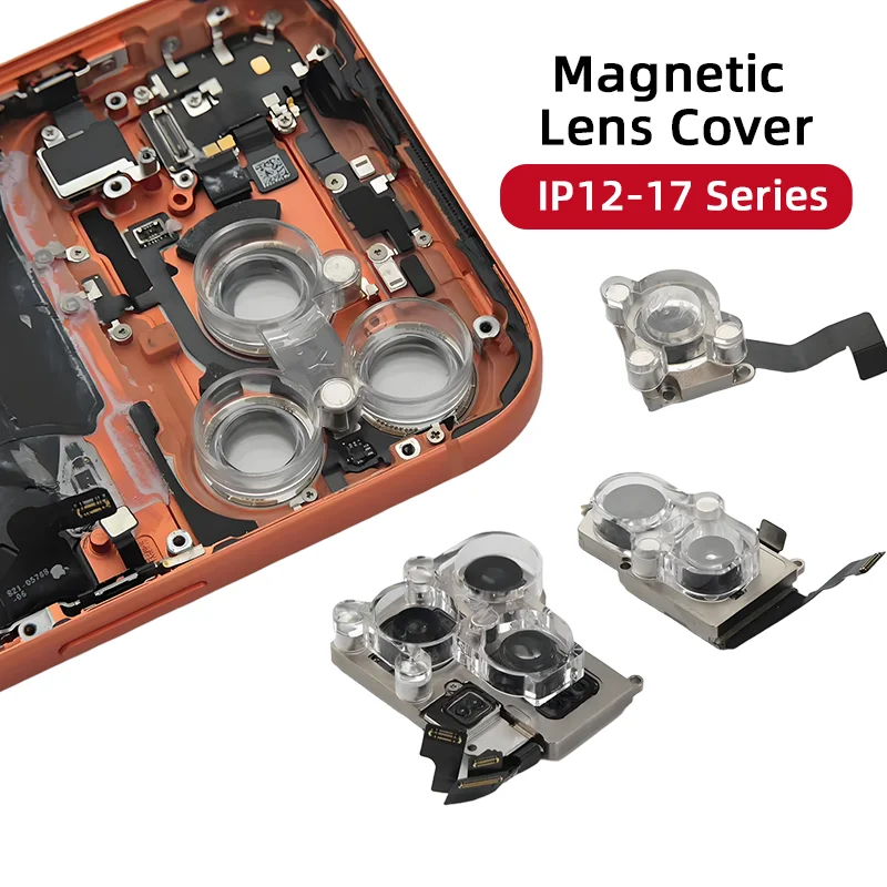 YCS M.Y Vorne/Hinten Kamera Diamant Schutzhülle Punkte Schutzhülle Staubdicht Für IP X-17 Serie Handy reparatur Image