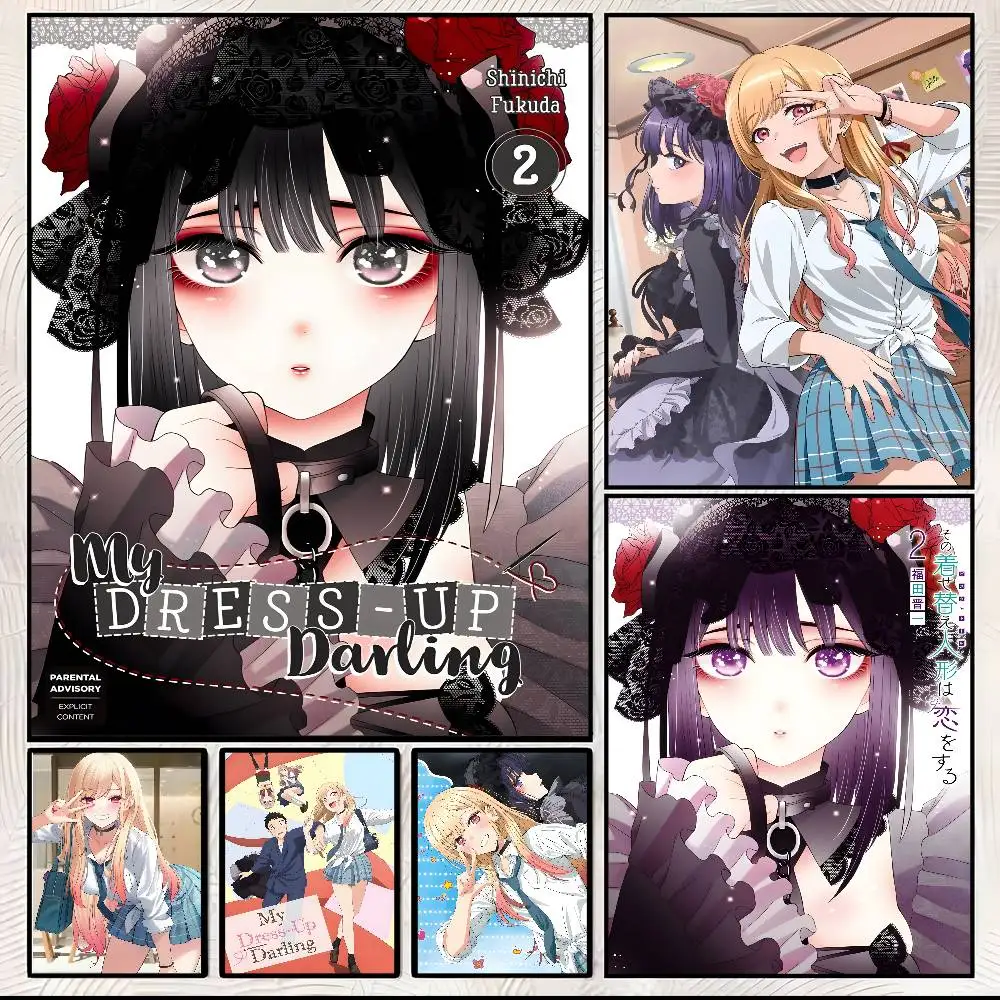 My Dress Up Darling Anime-Poster, Kunst mit Drucken, für Zuhause, Schlafzimmer, Wohnzimmer, Dekoration, Geschenk Image