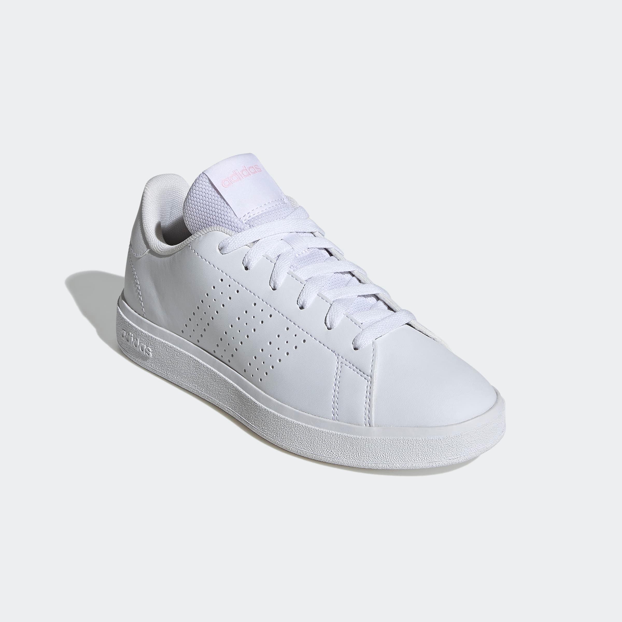 Sneaker ADIDAS SPORTSWEAR, Damen, Gr. 36, ftwwht, ftwwht, clpink, Synthetik, Textil, Schuhe Sneaker, inspiriert vom Design des adidas stan smith