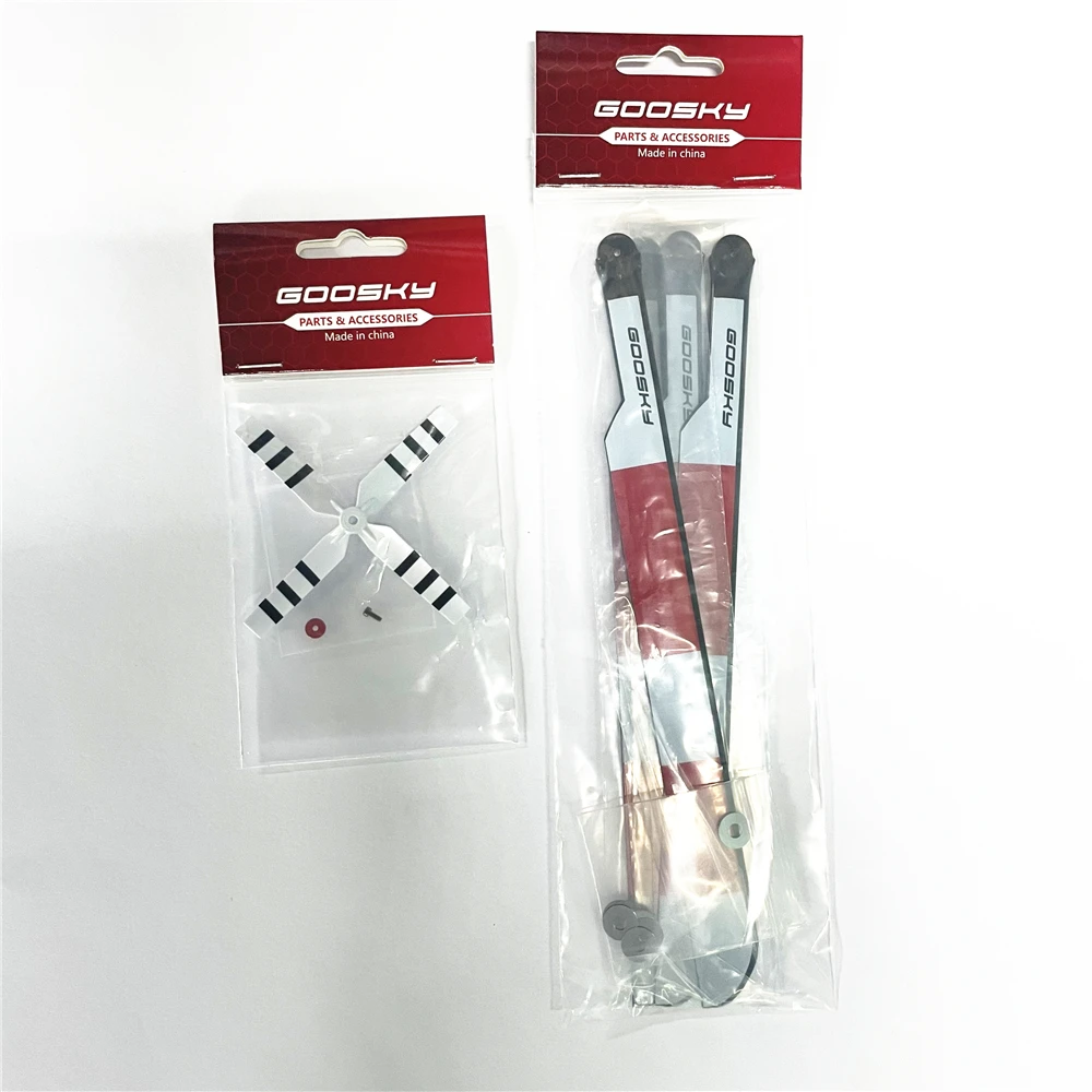 Goosky E2 GPS-Version RC Hubschrauber Ersatzteile Zubehör Hauptblattpropeller Rot