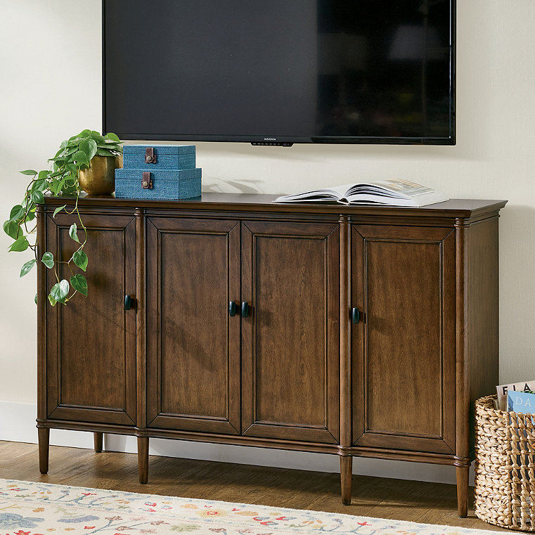 Dakota Media Console - Heritage Brown - Grandin Road