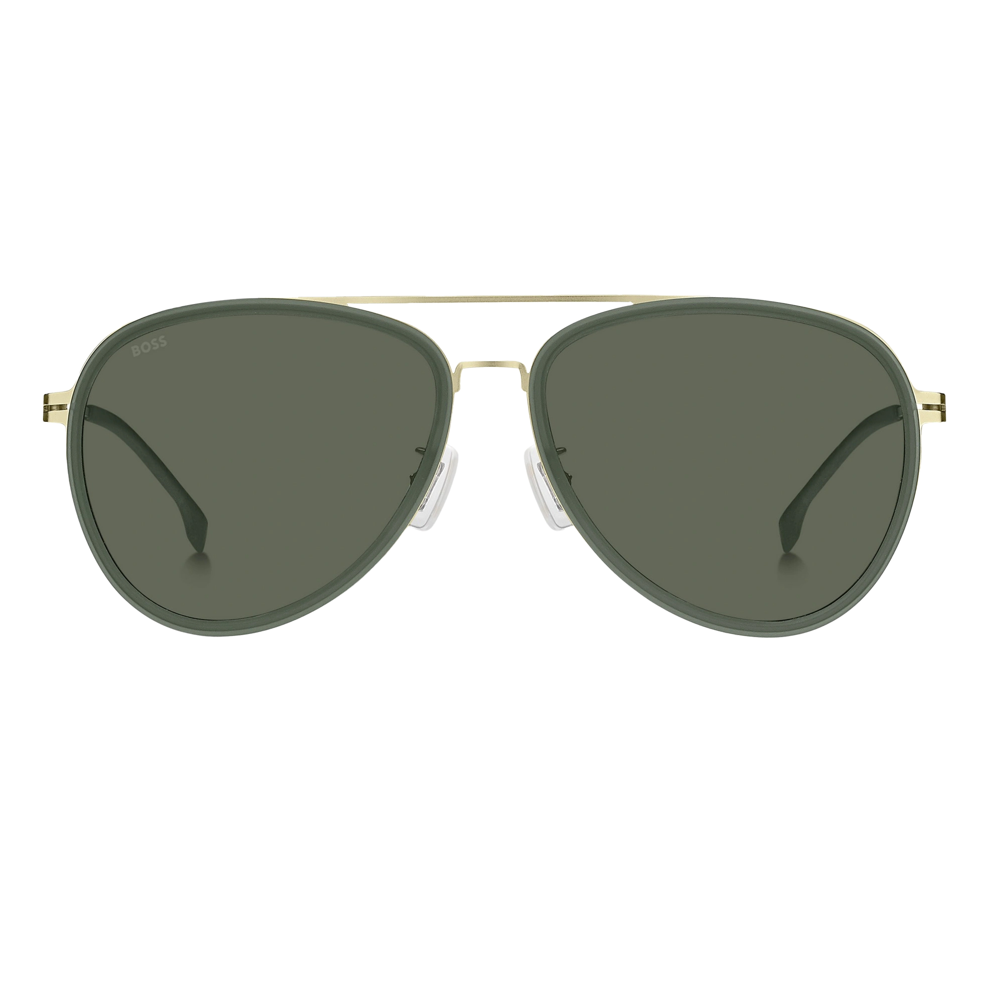 Hugo Boss - "1466/F/SK" Sonnenbrille (Grün/Gold) Image