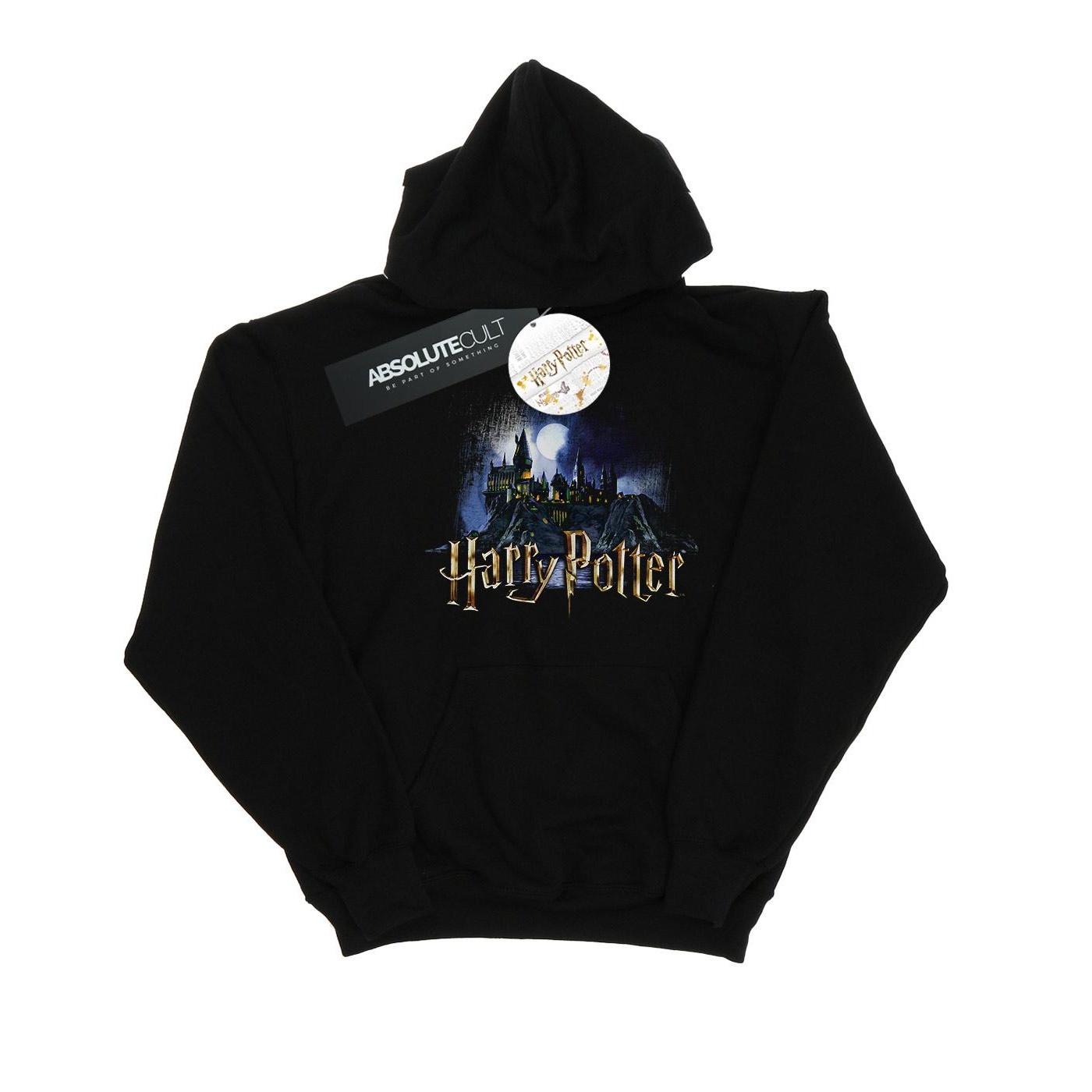 Harry Potter - "Hogwarts" Kapuzenpullover für Jungen (Schwarz) Image