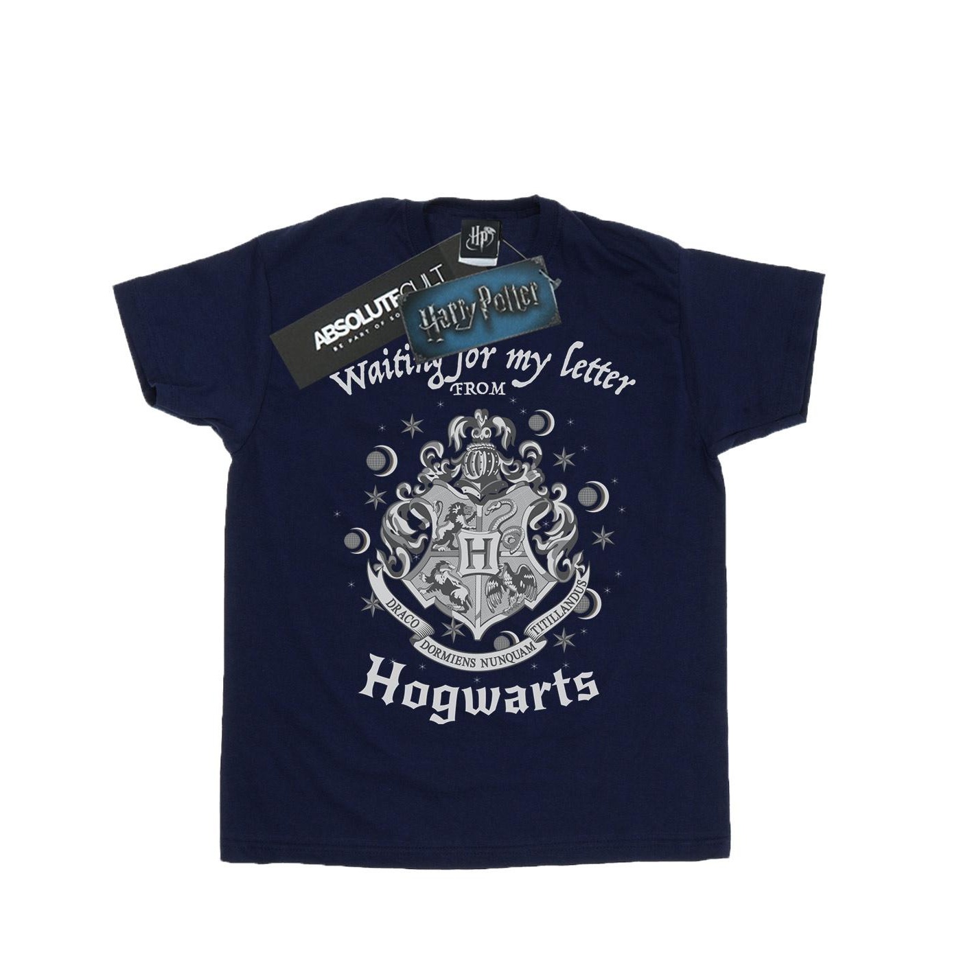 Harry Potter - "Hogwarts Waiting For My Letter" T-Shirt für Herren (Marineblau) Image