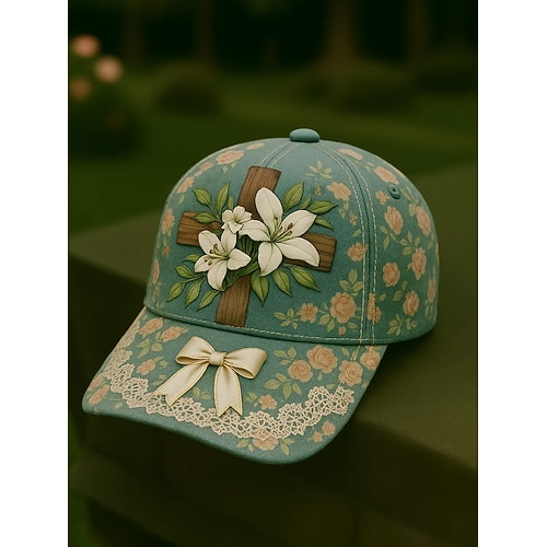 Unisex Hut Baseballkappe Komfort Sport Täglich Outdoor Blumen Image