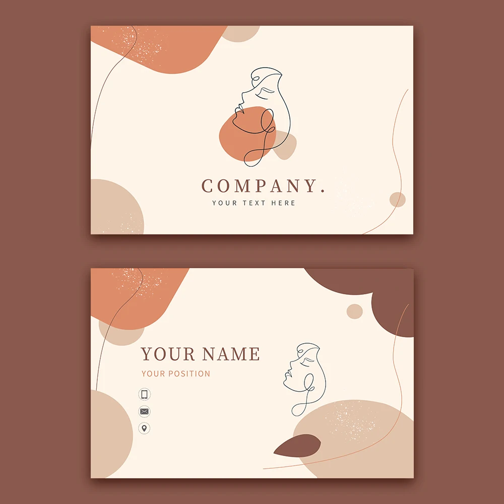 Benutzerdefinierte Karten, Dankeskarten, individuelle Visitenkartenverpackung für kleine Unternehmen, personalisierte Logo-Hochzeitseinladungen, Postkarten Image