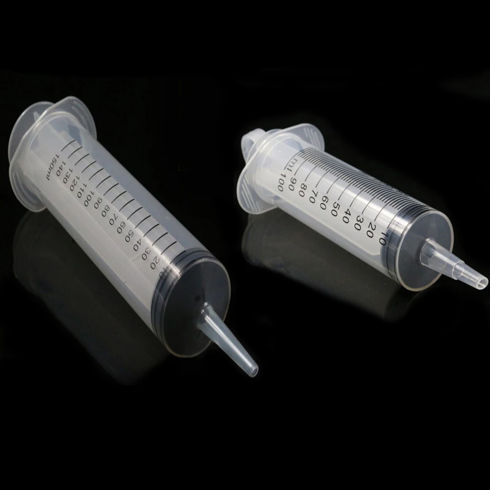 150/ml Plastik-Haustier fütterung spritze mit Mess-Katzen hundes pritze Milch wasser flaschen für stillende Welpen kätzchen Image