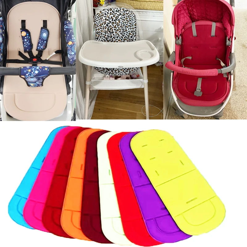 Baby Kinderwagen Sitzkissen Kinder Kinderwagen Auto Warenkorb Hohe Stuhl Sitz Trolley Weiche Matratze Baby Kinderwagen Kissen Pad Zubehör Image