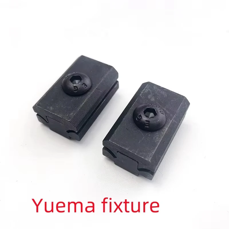 2 Teile/los Universal Halbrunde schlüssel embryo befestigung klemme Für Vertikale schlüssel maschinen zubehör Yuema schlüssel duplizieren Image