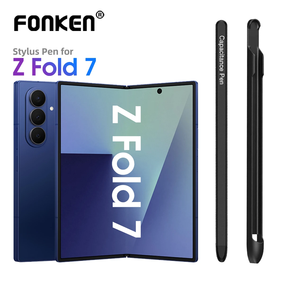 Für Samsung Fold7 Stylus Stift Kapazität Stift S Ersatz Touch Für iPad Tablet Smartphone Für Z Fold7 Bildschirm Stift Mit Stift Slot Image