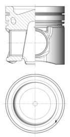 KOLBENSCHMIDT Reparatursatz, Kolben/Zylinderlaufbuchse Universal für MERCEDES-BENZ 4600111310 A4600112010 A4600111310 41857960 Image