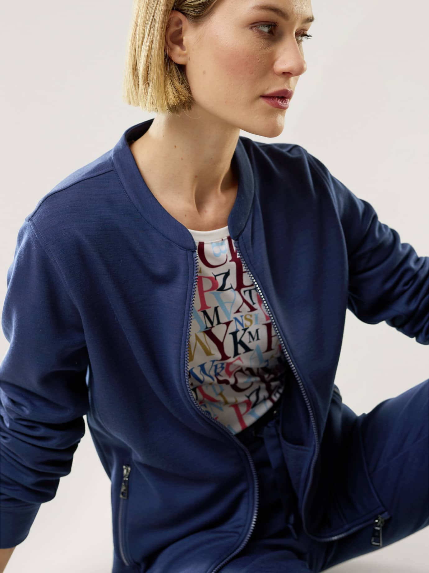 Jersey Jacke Active Wool Image