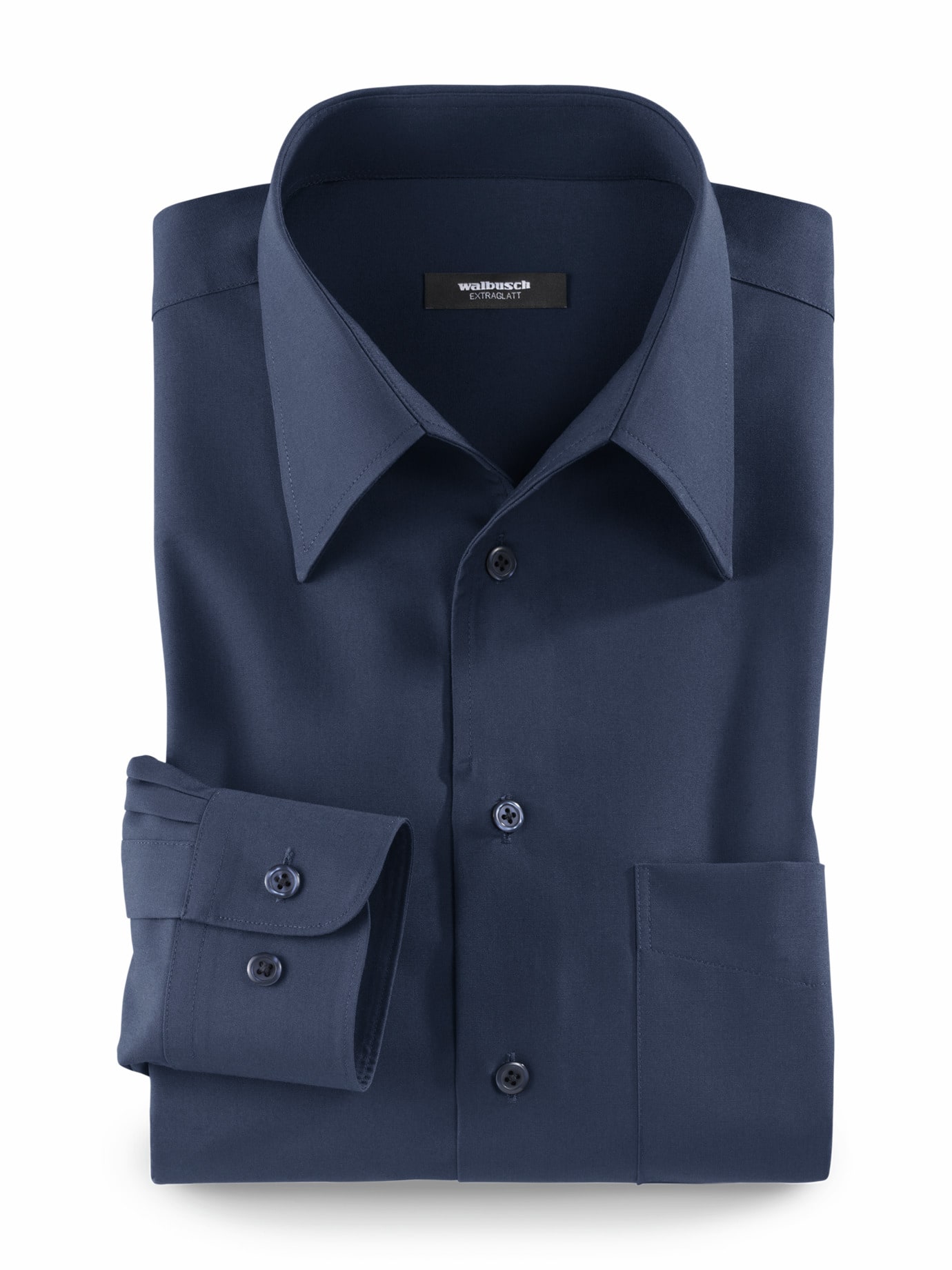 Extraglatt-Hemd Walbusch-Kragen Image