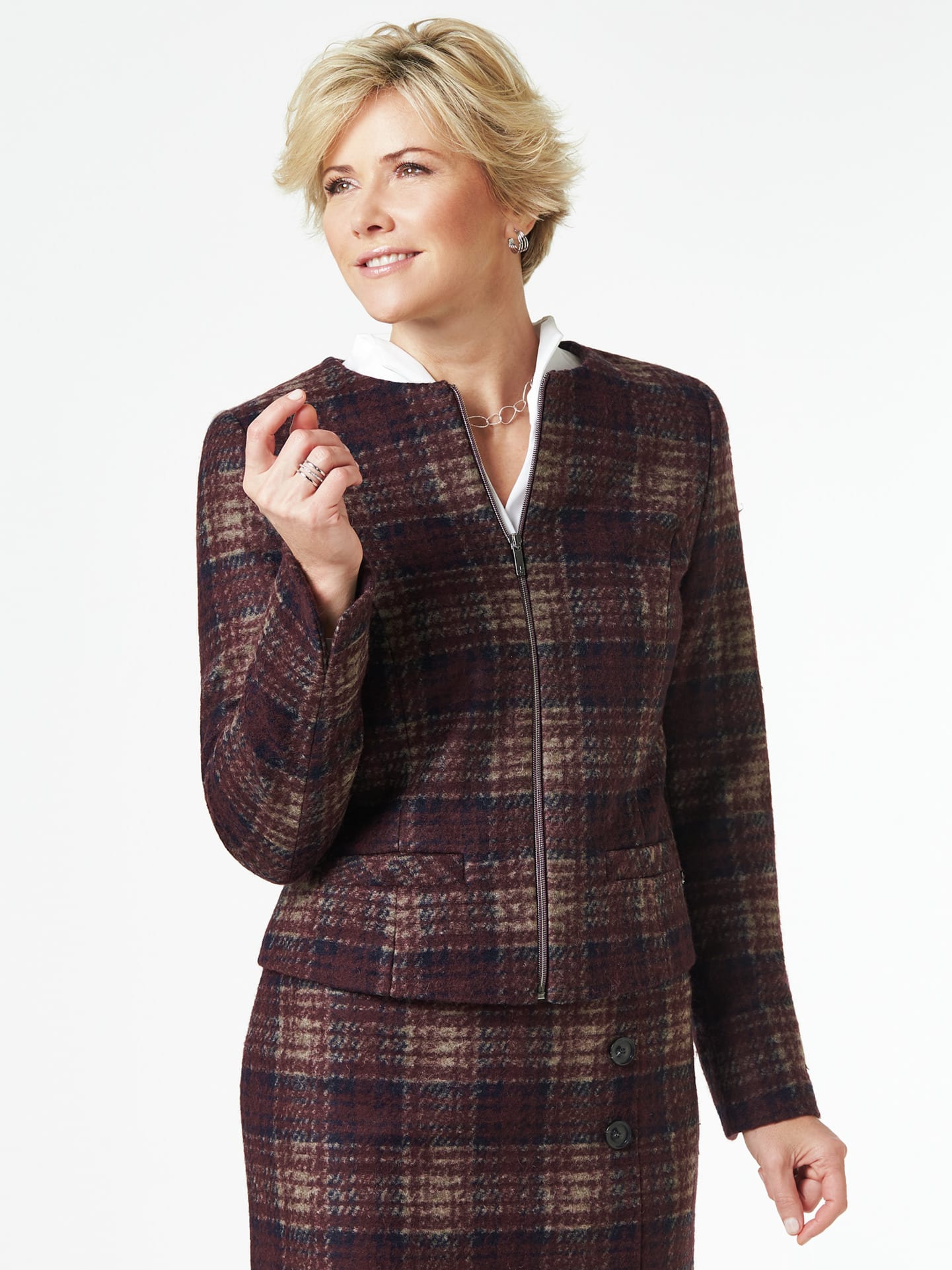 Karo-Kostümblazer Image