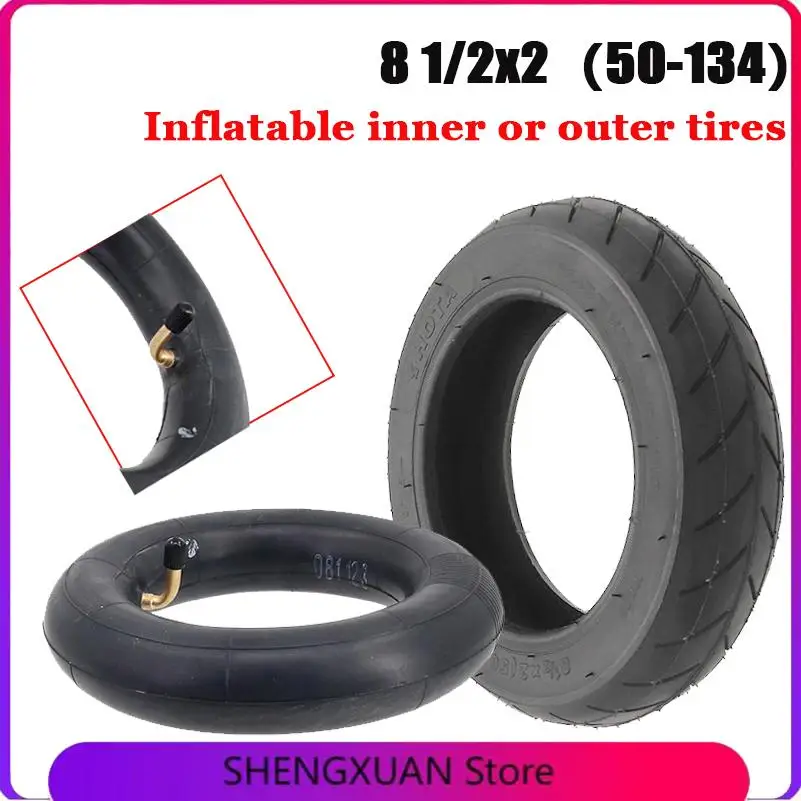 8 1/2 x 2 (50–134) aufblasbarer Reifenschlauch 8,5 x 2 für Light Series Roller Gummireifen Kinderwagen Fahrradzubehör Image
